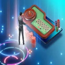 Pengguna melakukan pengelolaan transaksi dengan fitur keamanan canggih di platform hiburan digital
